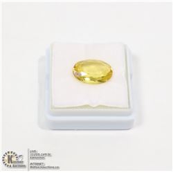 #216-YELLOW CITRINE GEMSTONE 4.5ct