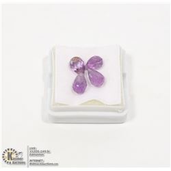 #155-PURPLE AMETHYST GEMSTONES 5.35ct