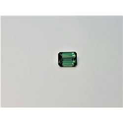 6)  RECTANGULAR CUT 6.3 CT NATURAL