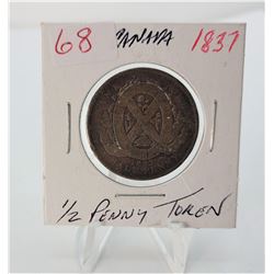 28)  1837 PRE-CONFEDERATION CANADIAN