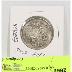 1964 CANADIAN 50CENT