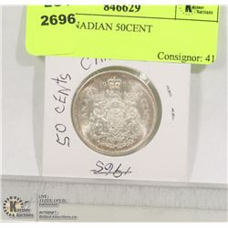 1965 CANADIAN 50CENT