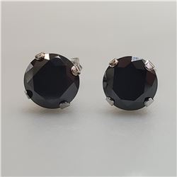 10K WHITE GOLD BLACK MOISSANITE(1.5CT)