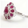 Image 2 : SILVER RUBY(3.1CT) RING