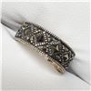 Image 1 : SILVER MARCASITE RING