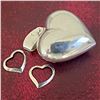 Image 1 : SILVER HEART SHAPED PENDANT