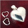 Image 2 : SILVER HEART SHAPED PENDANT
