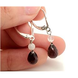 SILVER SMOKEY QUARTZ(4CT) HANGING WITH