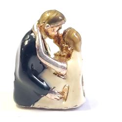 SILVER "NEWLY WED COUPLE" CHARM