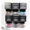 Image 1 : BUNDLE OF 6 INGLOT AMC PURE PIGMENT EYE SHADOW