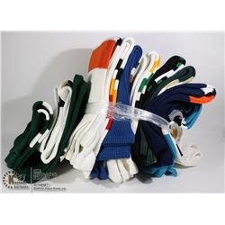 10 PAIRS OF ASSORTED HOCKEY SOCKS ASSORTED SIZES