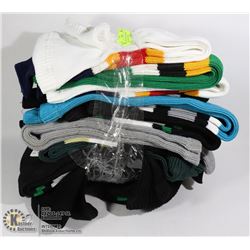 10 PAIRS OF ASSORTED HOCKEY SOCKS ASSORTED SIZES