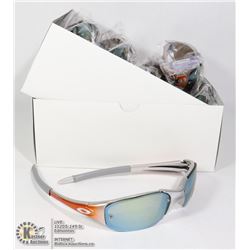 CASE OF OAKLEY STYLE SUNGLASSES