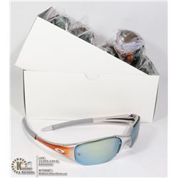 CASE OF OAKLEY STYLE SUNGLASSES