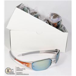 CASE OF OAKLEY STYLE SUNGLASSES