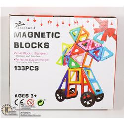 133PC MAGNETIC BLOCKS LEARNING TOY AGES 3+