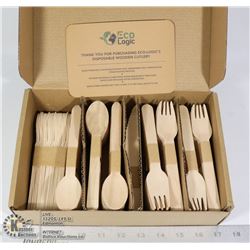 ECO LOGIC WOODEN CUTLERY SET