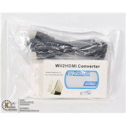 WII HDMI CONVERTER (ALLOWS USE OF HDMI CABLE