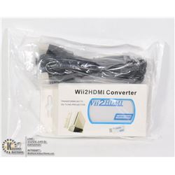WII HDMI CONVERTER (ALLOWS USE OF HDMI CABLE