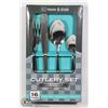 Image 1 : NEW 16PC STAINLESS STEEL CUTLERY SET