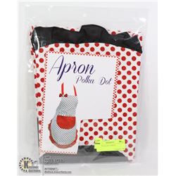 NEW POLKA DOT APRON