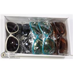 FLAT OF ASSORTED DESIGNER SUNGLASSES