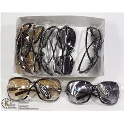 FLAT OF ASSORTED DESIGNER SUNGLASSES
