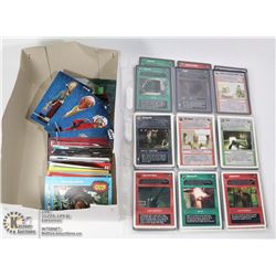 LOT OF STAR WARS COLLECTIBLE CARDS