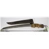 Image 1 : CUSTOM KNIFE SWORD 23" WITH SHEATH