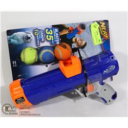 NERF TENNIS BALL BLASTER DOG TOY