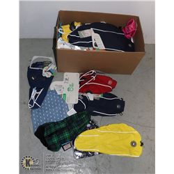 FLAT OF DOG APPAREL SIZES SMALL & XTRA SMALL