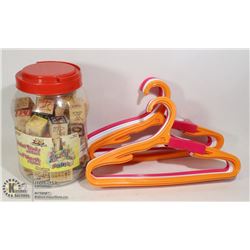 NEW CHILDREN'S 2 PKG (12 EACH) HANGERS