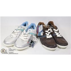TWO PAIRS OF PEPPERTS KINDER-SNEAKER SIZE EU 35