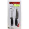 Image 1 : NEW COLEMAN STAINLESS STEEL CARVING FORK AND KNIFE