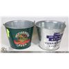 Image 1 : 2 MOOSEHEAD ICE BUCKETTS BEER