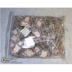 BAG OF ASSORTED KEYCHAINS