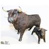 Image 1 : LOT OF 2 VINTAGE ORIGINAL MEXICAN FIGHTING BULLS