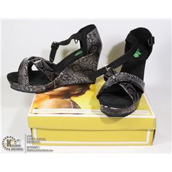 WOMENS KAYMAN 4" WEDGE SANDAL BLACK DIAMONDBACK