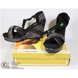 WOMENS KAYMAN 4" WEDGE SANDAL BROWN DIAMONDBACK