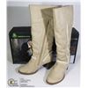 Image 1 : DAWGS WOMENS FASHION 15" HEEL BOOTS NATURAL