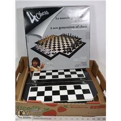 MASTERPLAY CHESS SET 2-4 PLAYERS MINT IN BOX