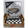 Image 1 : MASTERPLAY CHESS SET 2-4 PLAYERS MINT IN BOX