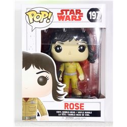 POP STAR WARS ROSE #197 FIGURE, NEW SEALED
