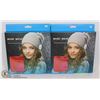 Image 1 : LOT OF 2 MUSIC GEAR WIRELESS MUSICAL BEANIE