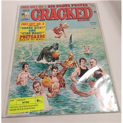 VINTAGE CRACKED MAGAZINE "SHARK BITE & STAR WARZ"