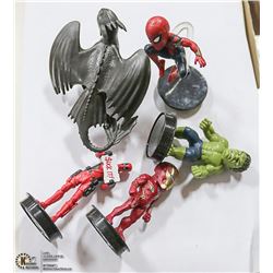 IRON MAN SPIDER MAN HULK ETC