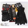 Image 1 : TWO PAIRS OF LEATHER GLOVES SOLD WITH HAIR GLOVE