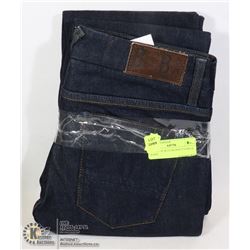 2 PAIRS OF BLUE BLOOD 27/34 BLUE JEANS