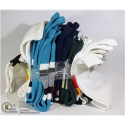 10 PAIRS OF ASSORTED HOCKEY SOCKS ASSORTED SIZES