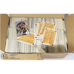 BOX WITH LARGE LOT OF ASSORTED BASKETBALL CARDS